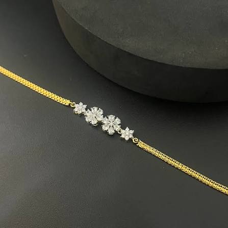 Floral Diamond Bracelet